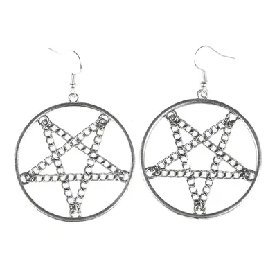 earrings Pentagram