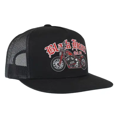 cap BLACK HEART - RED CHOPPER