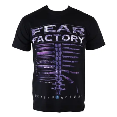 t-shirt metal men's Fear Factory - Demanfacture - PLASTIC HEAD