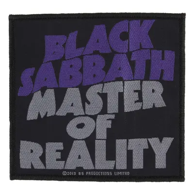 patch BLACK SABBATH - MASTER OF REALITY - RAZAMATAZ