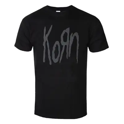 men's T-Shirt Korn - Hi-Build Logo - ROCK OFF