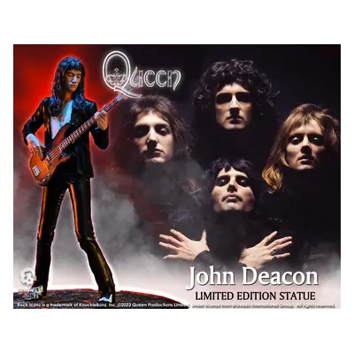 figurine Queen - Rock Iconz - John Deacon II (Sheer Heart Attack Era)