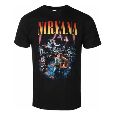 men's t-shirt Nirvana - Unplugged Photo - Black - ROCK OFF