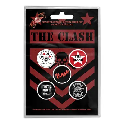 Badges THE CLASH - LONDON CAL LING - RAZAMATAZ