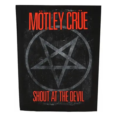 large applique Mötley Crüe - SHOUT AT THE DEVIL - RAZAMATAZ