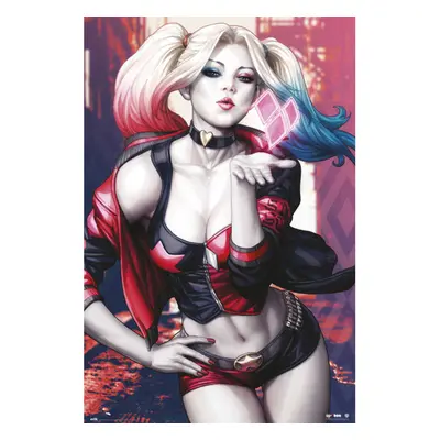 poster DC HARLEY QUINN - KISS