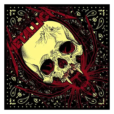 scarf METALLICA - SPIDER SKULL - RAZAMATAZ