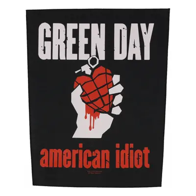 large applique GREEN DAY - AMERICAN IDIOT - RAZAMATAZ