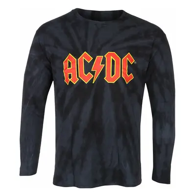 men's long-sleeved t-shirt AC/DC - Logo - BLACK - ROCK OFF