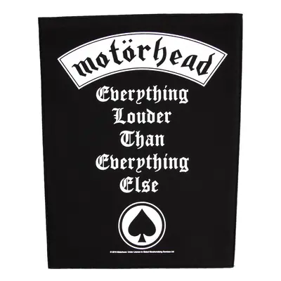 patch large Motörhead - Everything Louder - RAZAMATAZ