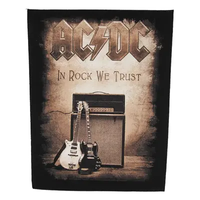 patch large AC / DC - In Rock We Trust - RAZAMATAZ