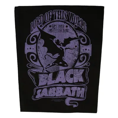 patch large BLACK SABBATH - LORD OF THIS WORLD - RAZAMATAZ