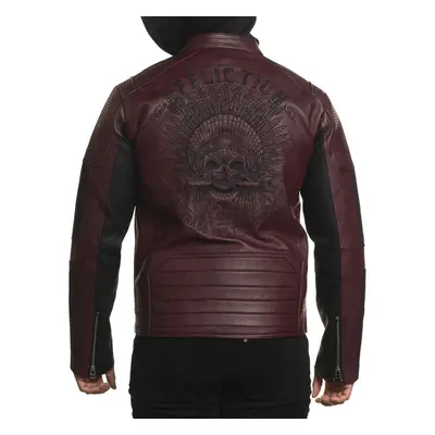 men's jacket AFFLICTION - DENSITY - BURGUNDY