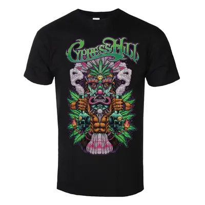 t-shirt men's CypressHill - Tiki Time - ROCK OFF - Black