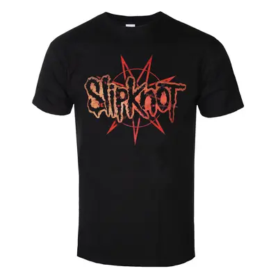 men's t-shirt Slipknot - TESF Pentagram Heads - ROCK OFF