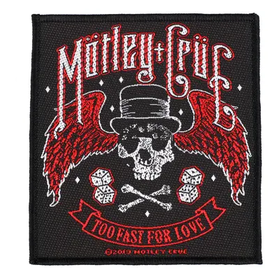 Patch Mötley Crüe - Too Fast For Love - RAZAMATAZ