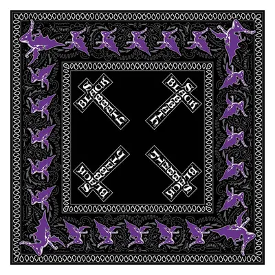 scarf Black Sabbath - Cross Logo - RAZAMATAZ