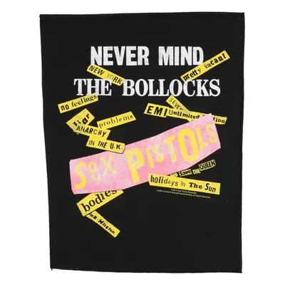 Large patch Sex Pistols - Never Mind The Bollocks - RAZAMATAZ