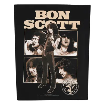 patch (large) BON SCOTT - COLLAGE - RAZAMATAZ