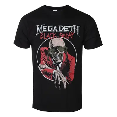 men's t-shirt Megadeth - Black Friday - ROCK OFF