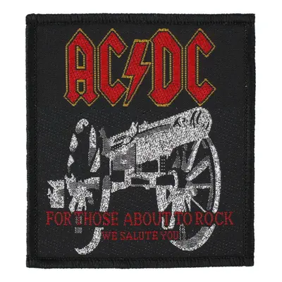 patch AC / DC - FOR THOSE ABOUT TO ROCK - RAZAMATAZ