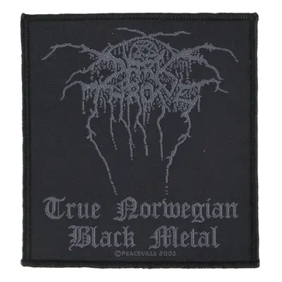 patch DARKTHRONE - TRUE NORWEGIAN BLACK METAL - RAZAMATAZ