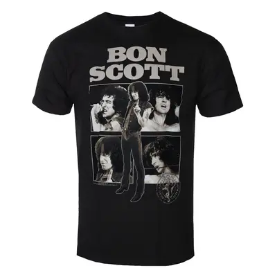 men's t-shirt BON SCOTT - COLLAGE - RAZAMATAZ