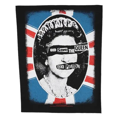 Large patch Sex Pistols - God Save The Queen - RAZAMATAZ