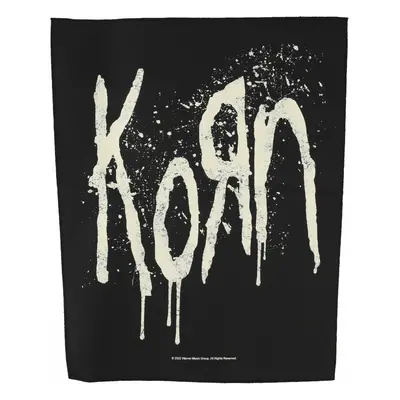 large applique KORN - SPLATTER LOGO - RAZAMATAZ