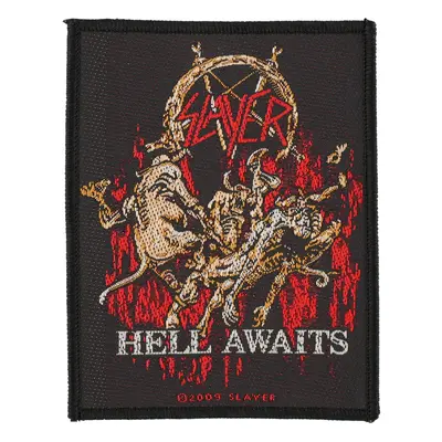 patch SLAYER - HELL AWAITS - RAZAMATAZ