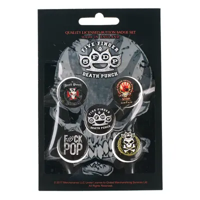 Pin Badges Five Finger Death Punch - RAZAMATAZ