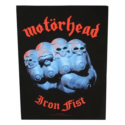 large applique Motörhead - IRON FIST - RAZAMATAZ