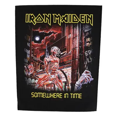 Large patch Iron Maiden - Somewhere In Time - RAZAMATAZ