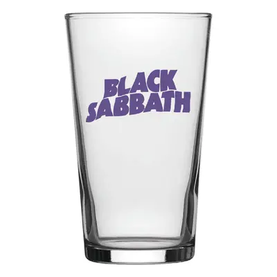 Glass Black Sabbath - Purple Logo - RAZAMATAZ