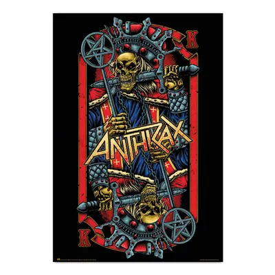 poster ANTHRAX - EVIL KINGS