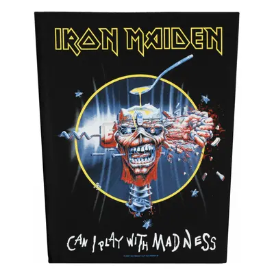 large applique IRON MAIDEN - CAN I PLAY WITH MADNESS - RAZAMATAZ