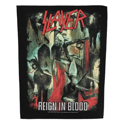 large applique SLAYER - REIGN IN BLOOD - RAZAMATAZ