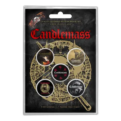 Badges CANDLEMASS - THE DOOR TO DOOM - RAZAMATAZ