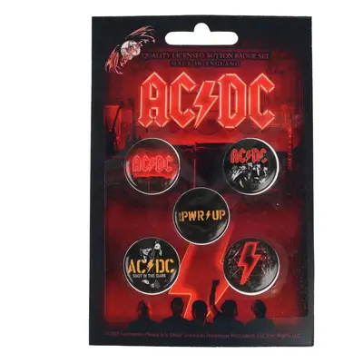 Badges AC / DC - POWER UP - RAZAMATAZ