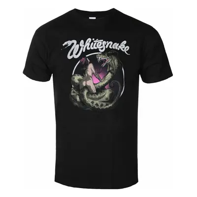 men's t-shirt WHITESNAKE - LOVE HUNTER - BLACK - PLASTIC HEAD