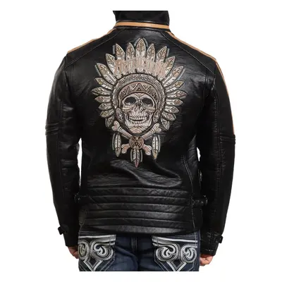 men's jacket AFFLICTION - APACHE - BLACK