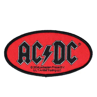 patch AC / DC - OVAL LOGO - RAZAMATAZ