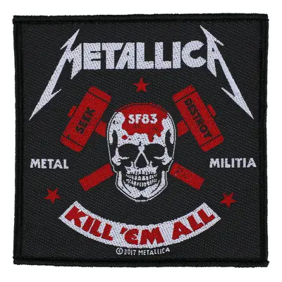 patch METALLICA - METAL MILITIA - RAZAMATAZ