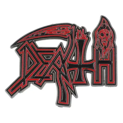 pin DEATH - HUMAN LOGO - RAZAMATAZ