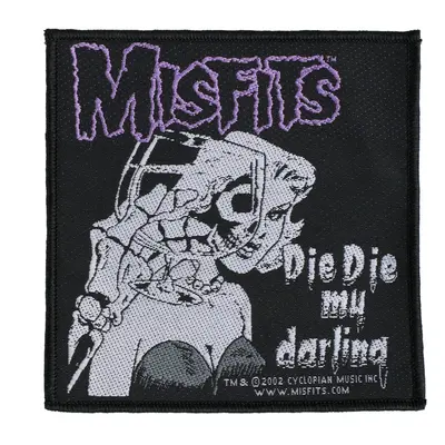 patch MISFITS - DIE DIE MY DARLING - RAZAMATAZ