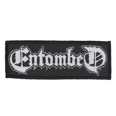 Patch Entombed - Logo - RAZAMATAZ