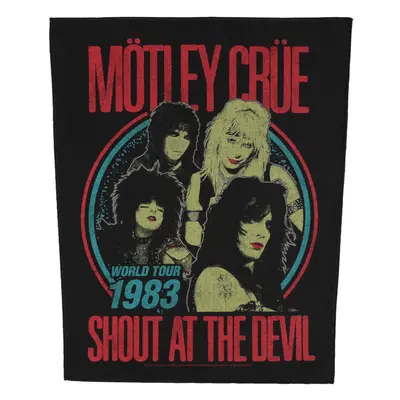 Large patch Mötley Crüe - Shout At The Devil - RAZAMATAZ