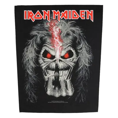 Large patch Iron Maiden - Eddie Candle Finger - RAZAMATAZ