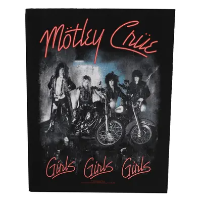 patch (large) Mötley Crüe - GIRLS, GIRLS, GIRLS - RAZAMATAZ