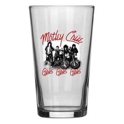 glass MOTLEY CRUE - GIRLS, GIRLS, GIRLS - RAZAMATAZ